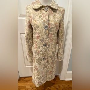 CYNTHIA STEFFE “MRS MAISEL” TAPESTRY SPRING COAT XS